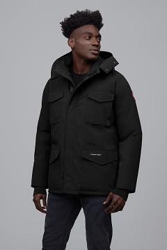 Chamarras Canada Goose Hombre Outlet - Constable Abrigos Negros JQ9620584